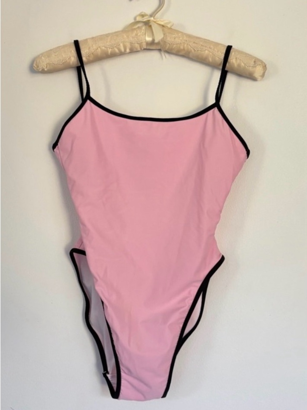 Vintage Pan Dulce 90s French Cut One Piece Swimsuit